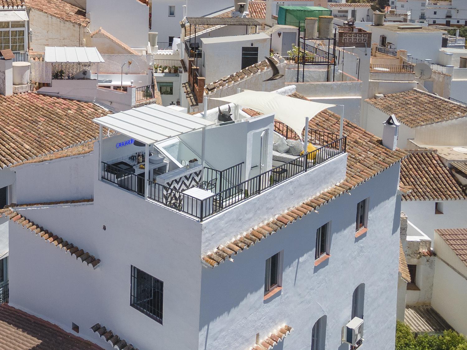 Bed and Breakfast Casa Jardin Cómpeta Exteriér fotografie
